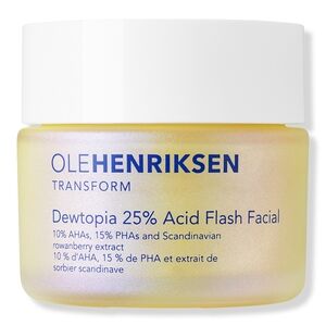 Ole Henriksen Dewtopia 25% Acid Flash Facial - Glow Exfoliant Skin Retexurizing